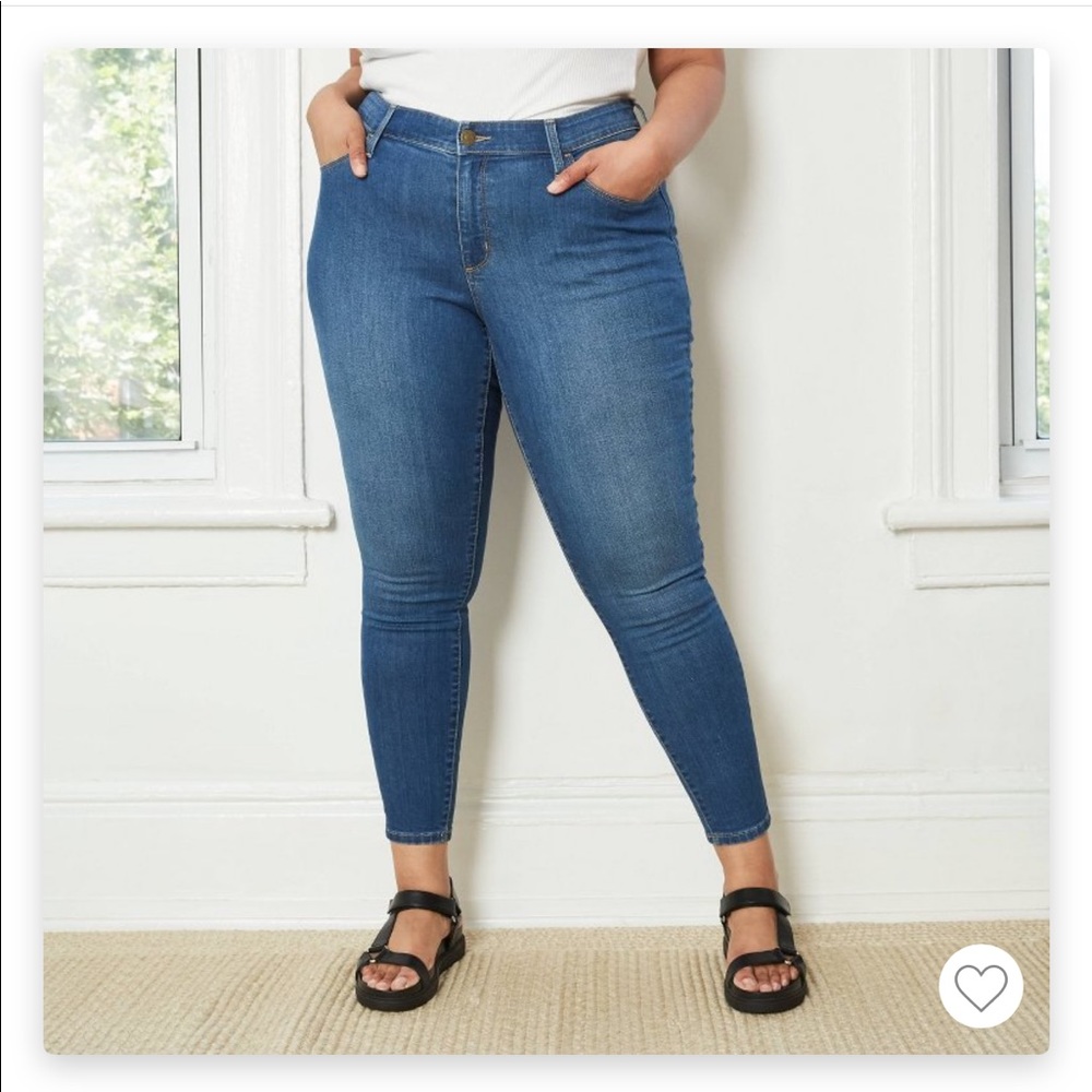 Ava & Viv Mid-rise Skinny Jeans